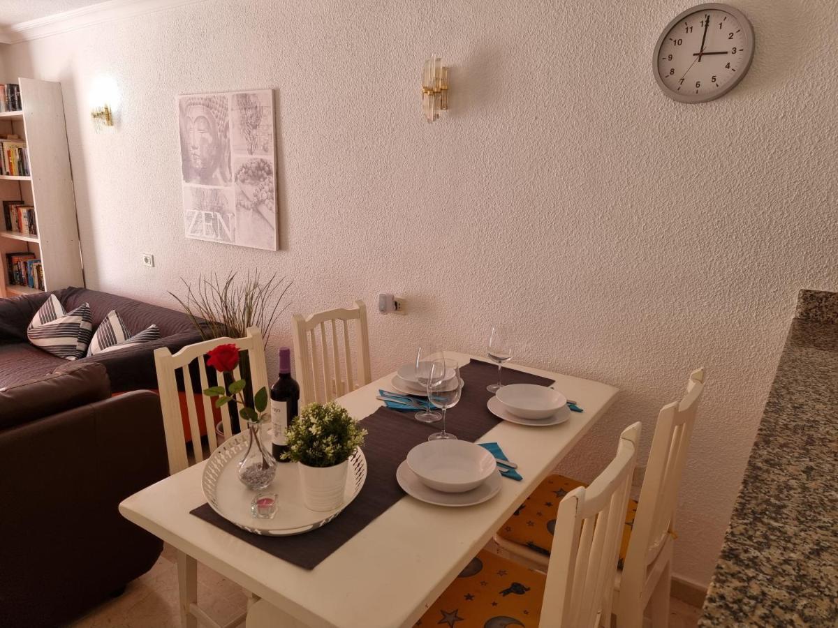 Apartment Casa Teide, Ground Floor Parque Santiago 1, Heated Pool, 100 M To Sea And Beach, Wifi