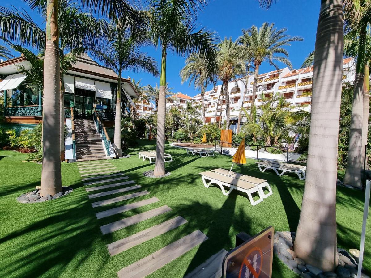 Studio No 2 Just 100 To And Sea, Large Terrace, Heated Pool, Wifi, Aircondition For A Fee Appartement Playa de las Américas