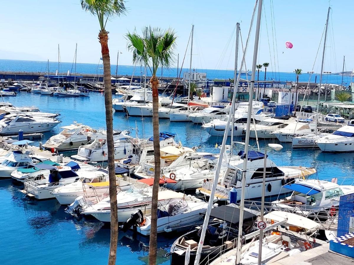 First Line Geranios Ocean View Air Conditioned 50 M From La Pinta Appartement