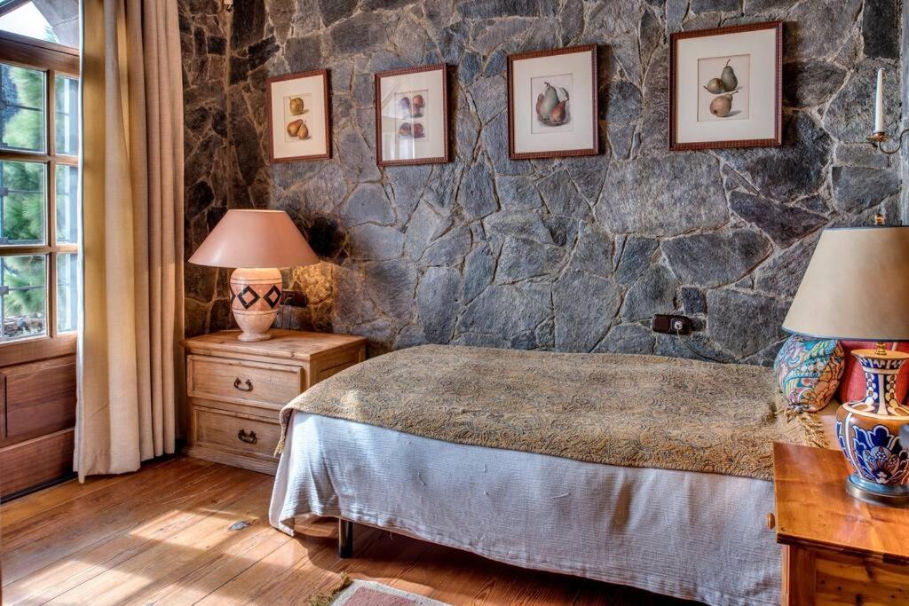 Luxury In Nature With Swimming Pool Tenerife, Santiago Del Teide, With Sea And Mountain Views
