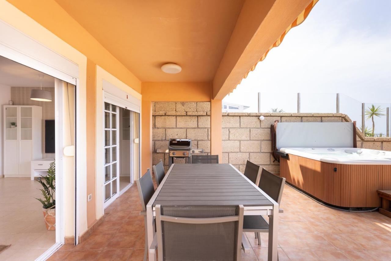 Casa Vera Costa Adeje Tenerifesummervillas Jacuzzi The Sunset
