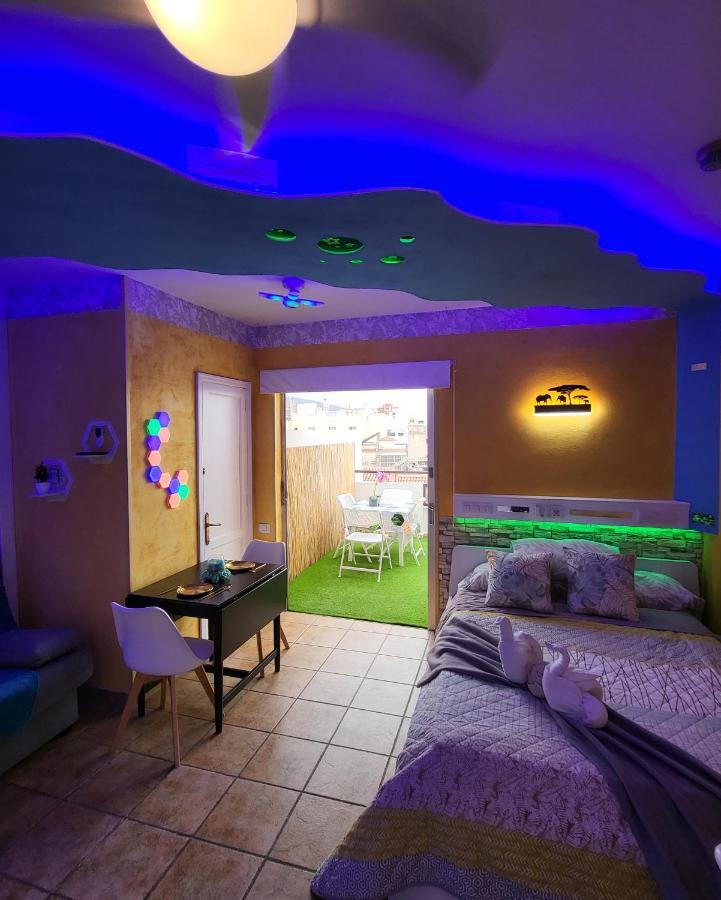Ático con piscina en el centro Puerto de la Cruz - Edificio Girasol Apartamento