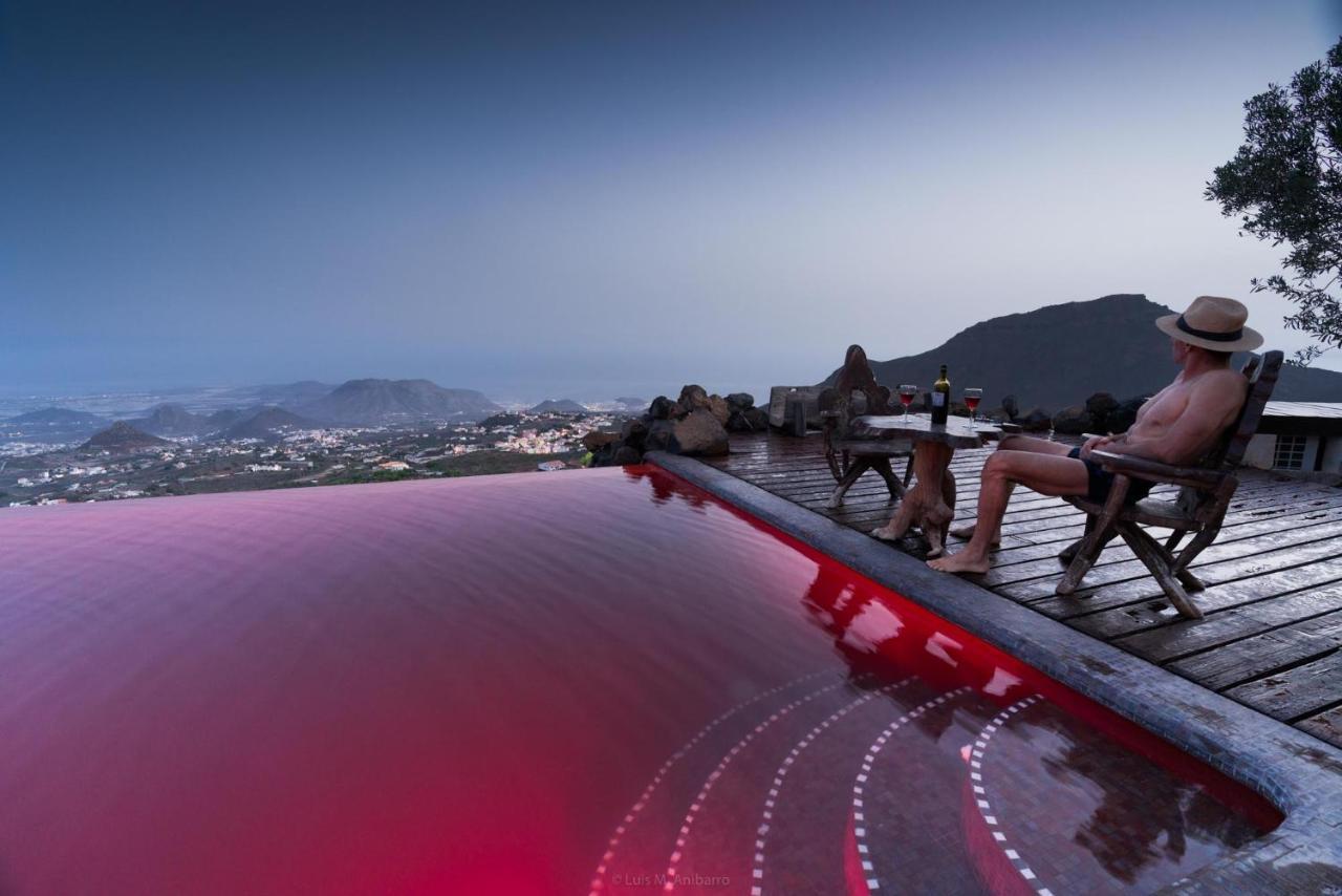 Historic Canarian House, Private Heated Infinity Pool, Bbq, Wifi + Panoramic Ocean Views * Arona (Tenerife)