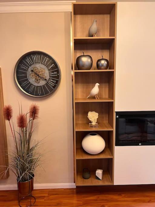 Apartment Lujoso Piso Con Chimenea Interior