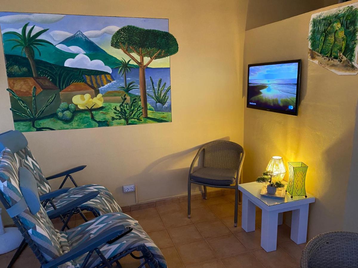 Relax And Enjoy With A View Of El Teide And Sea * Puerto de Santiago (Tenerife)