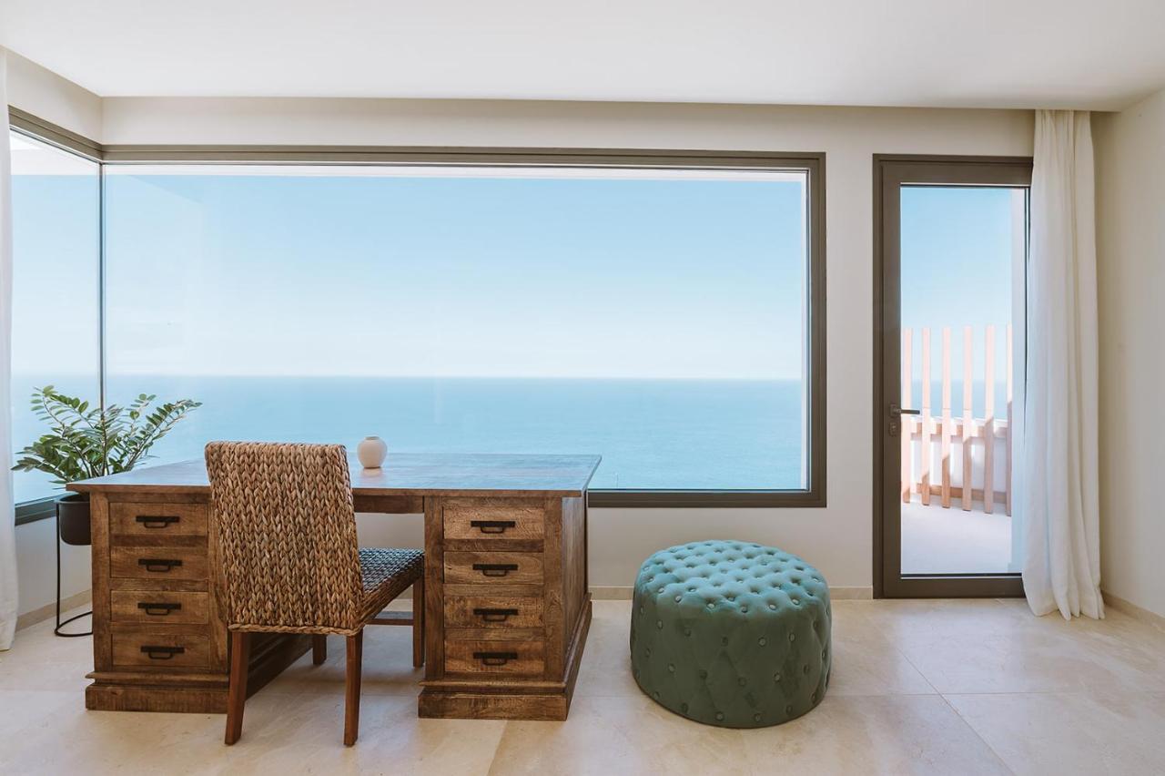 Serenity On The Cliff With Climatized Pool Sauzal