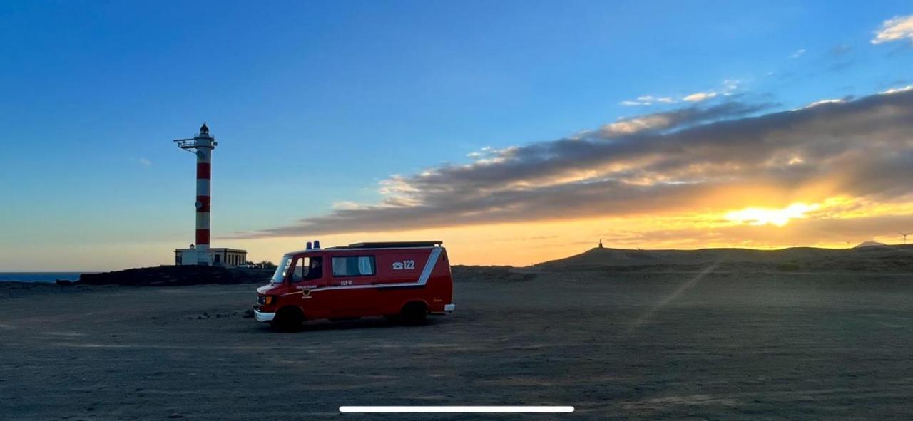 Conny, A Mercedes Firefighter Camper Camping