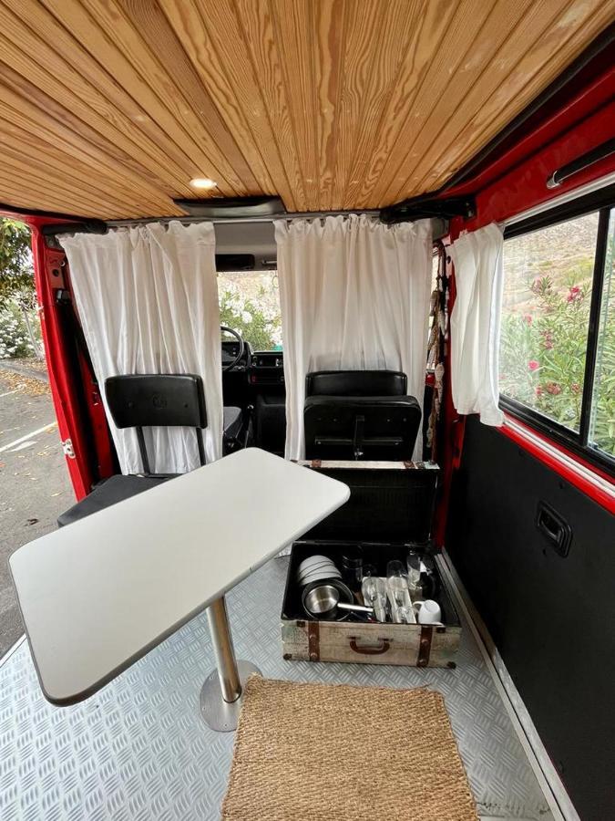 Conny, A Mercedes Firefighter Camper Camping Los Cristianos (Tenerife)