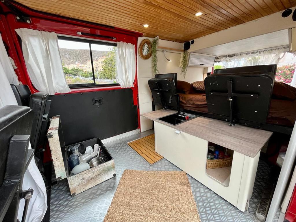 Camping Conny, A Mercedes Firefighter Camper Los Cristianos (Tenerife)