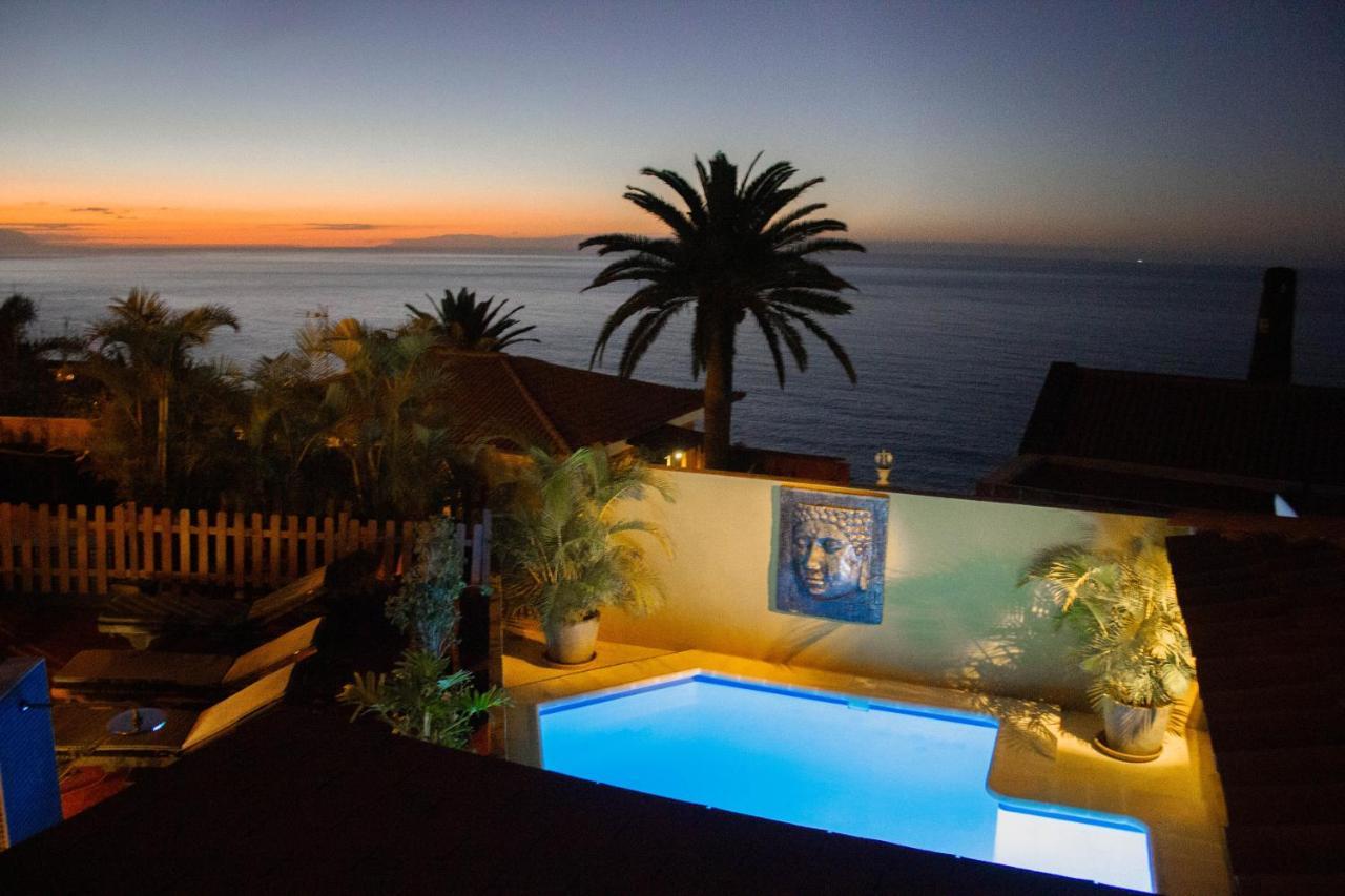 Villa Con Piscina Climatizada Y Vistas Al Mar Puntillo Del Sol