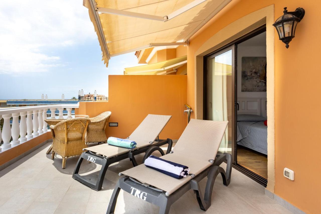 Appartement Exclusive Penthouse Playa Vistas 4 Close To The Sea And Beach, Aircondition For A Fee, Wifi, Terrace, Heated Pool