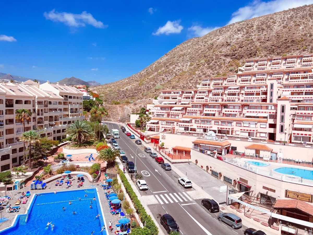 Duplex With Heated Pool Ocean View In Cristianos Lc54