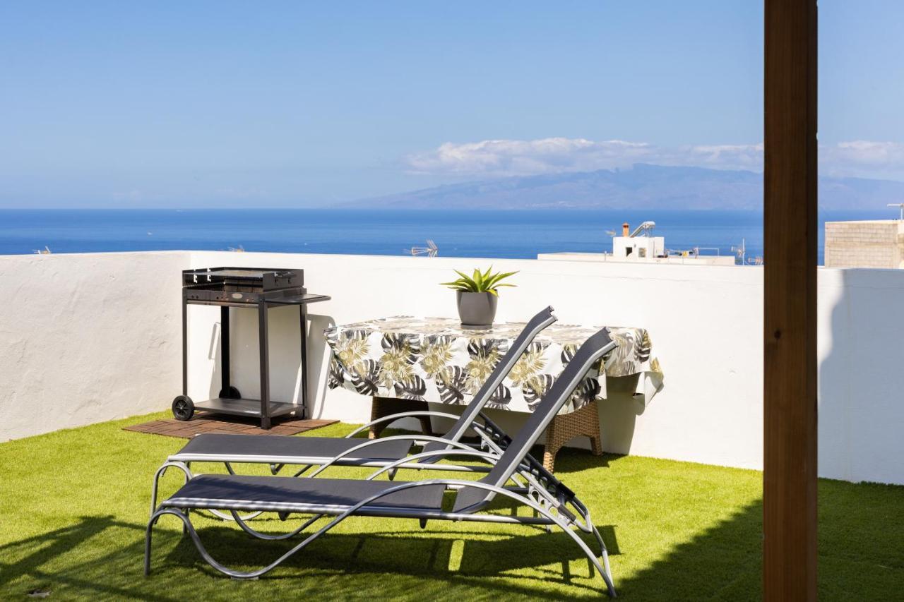 Acogedor Con Vistas Al Mar En * Costa Adeje (Tenerife)