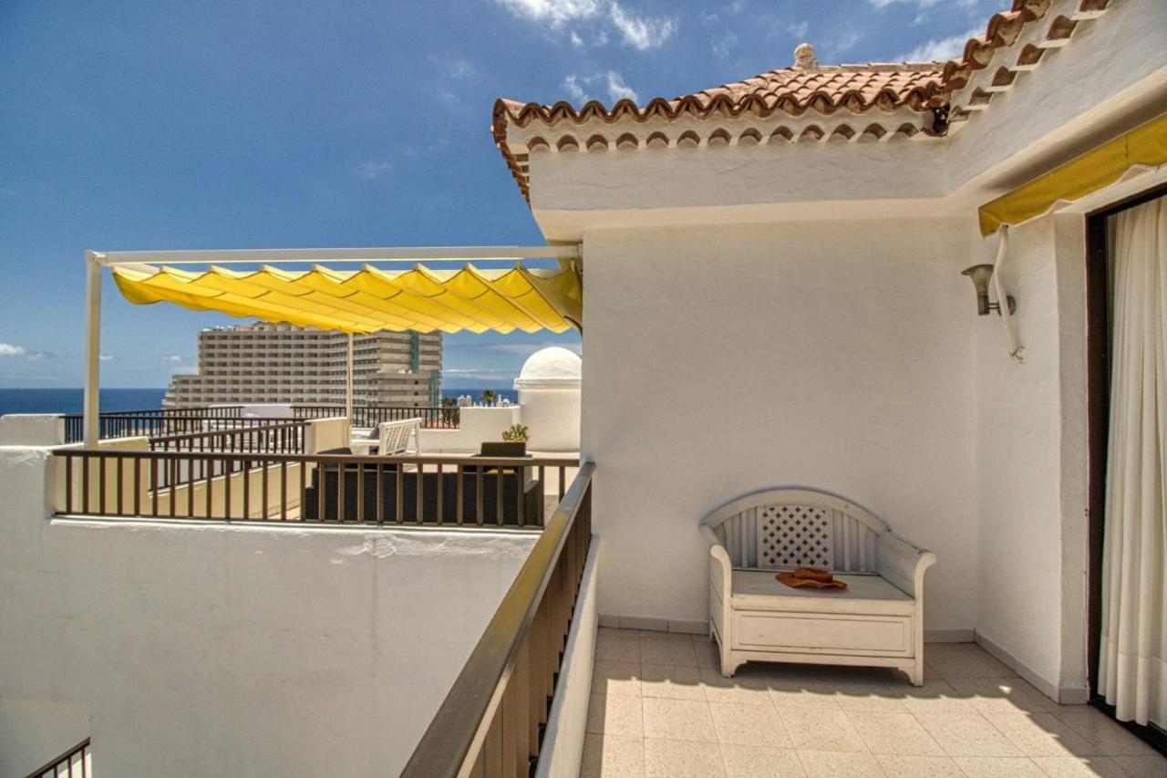 Apartamento Penthouse With Magnificent Ocean Views, Jacuzzi, Pool, Nearby Beach In Tenerife South *