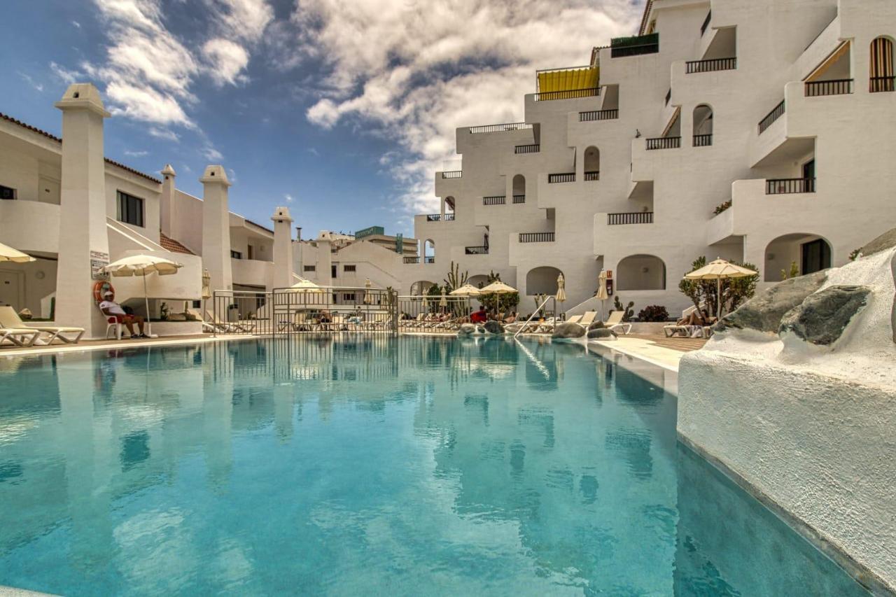 Penthouse With Magnificent Ocean Views, Jacuzzi, Pool, Nearby Beach In Tenerife South Apartamento *
