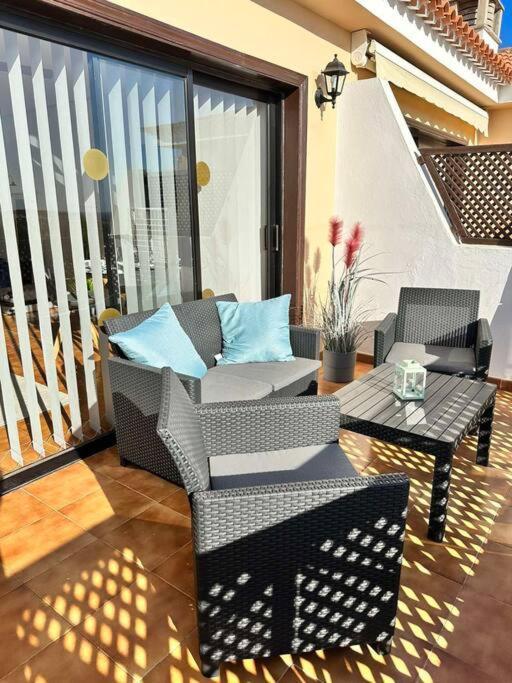 Charming In Golf Del Sur, Ak336 With Heated Pool And Ocean View San Miguel de Abona