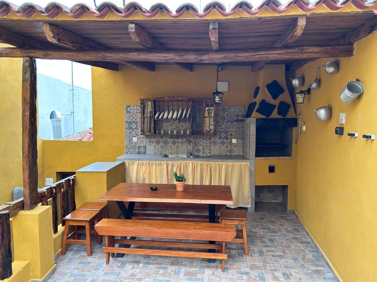 Tradicional Casa Canaria Con Piscina Y Vistas Al Teide Icod De Los Vinos