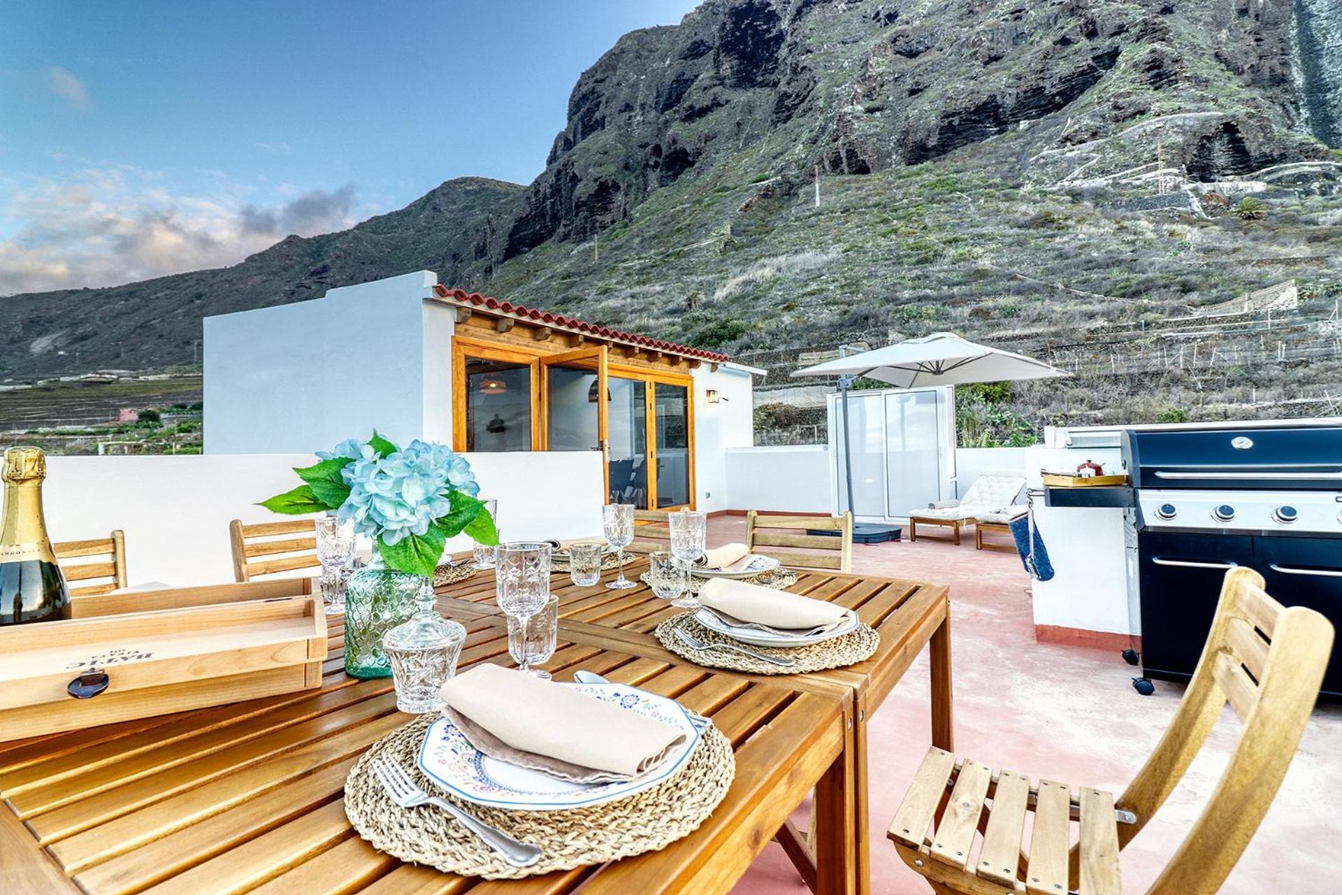 Holiday home Spacious With Tropical Garden, Bbq, Near Seaside Los Silos