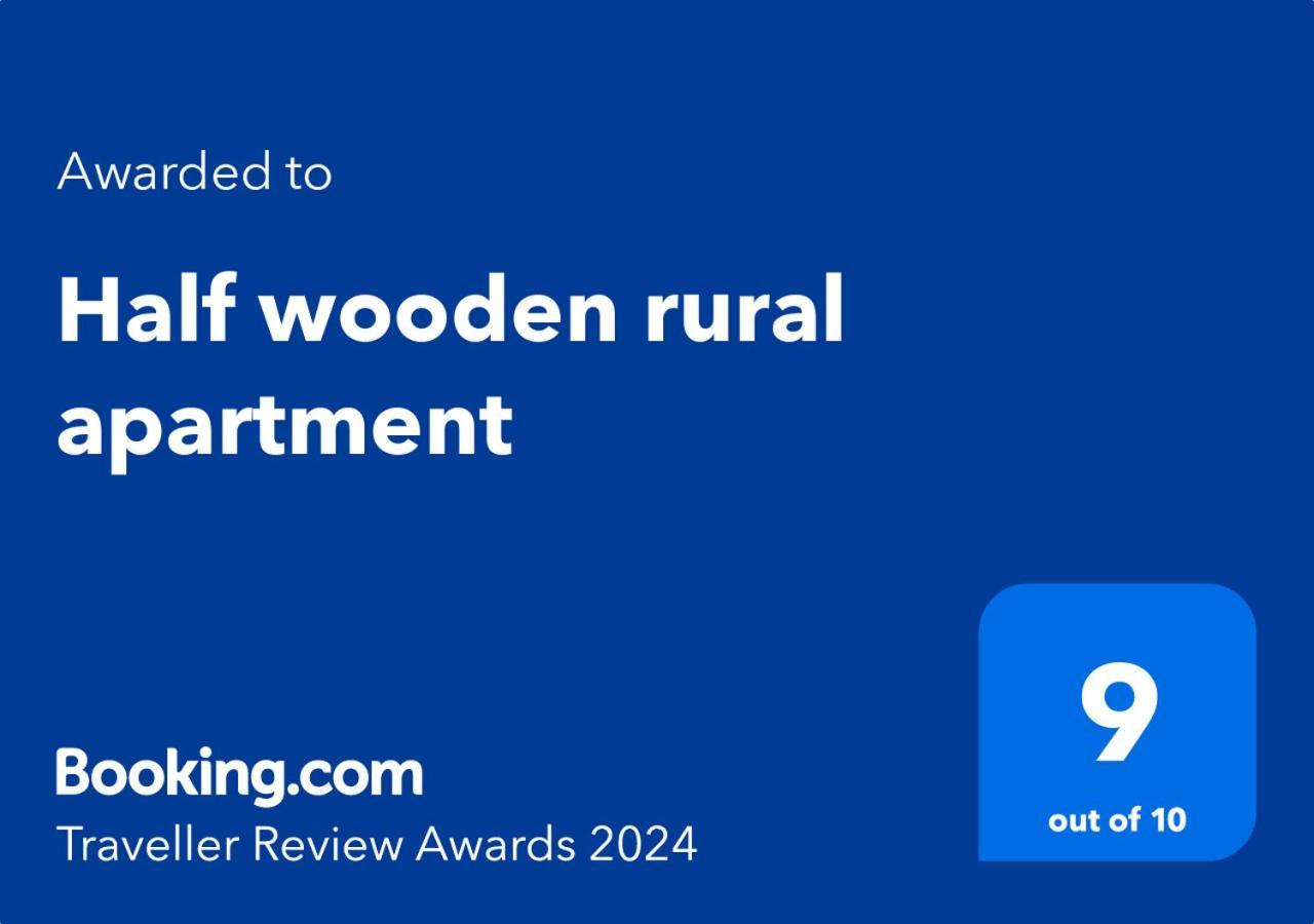 Half Wooden Rural Appartement Fasnia