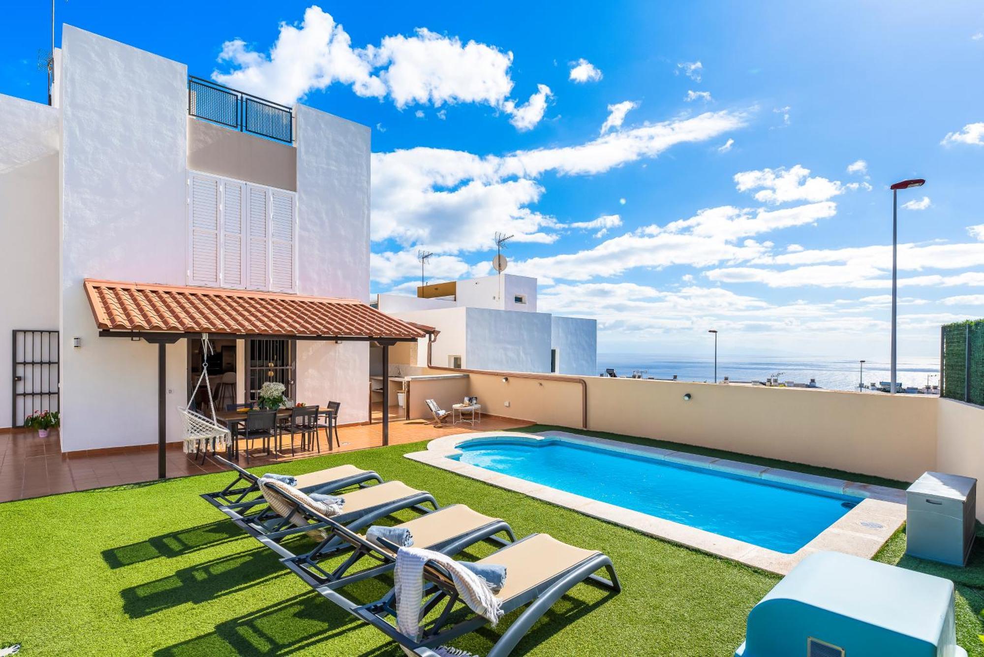 Trueno: Refugio De Lujo Con Piscina Y Vistas * Candelaria