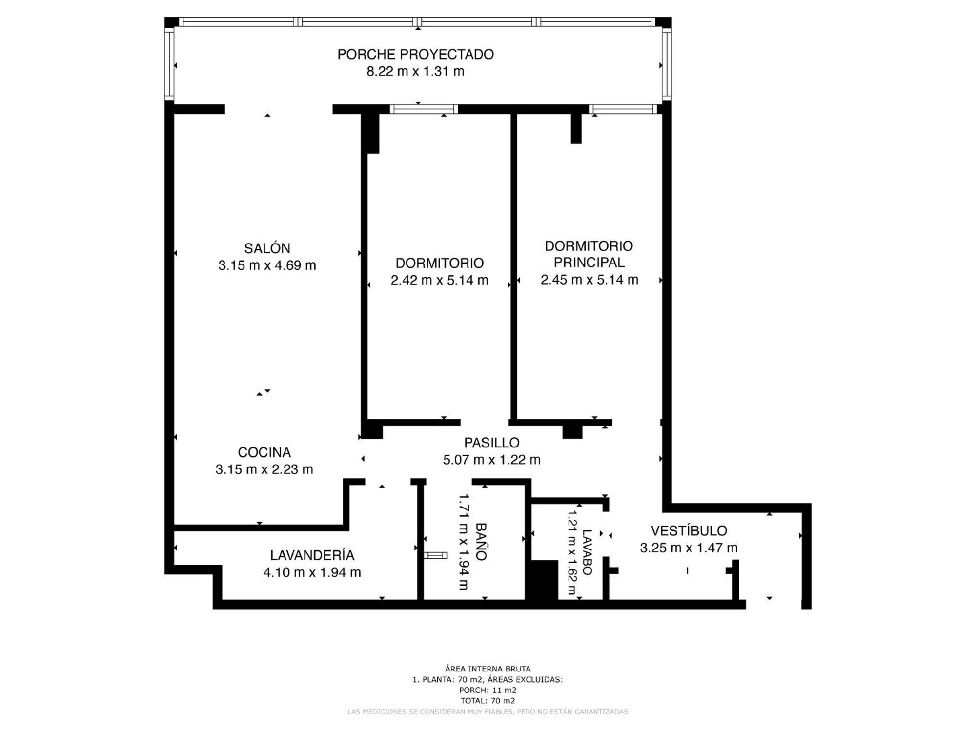 Apartment 1st Line Sea View 3 In Tenerife 92m2