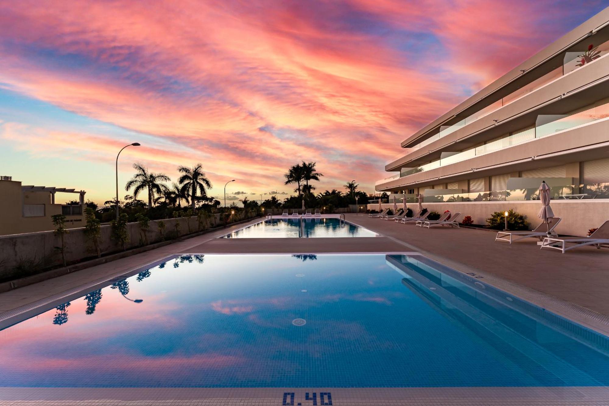 Appartement Modern New Terrazas De Costa Adeje. Heated Pool, Big Terrace And Private Parking *