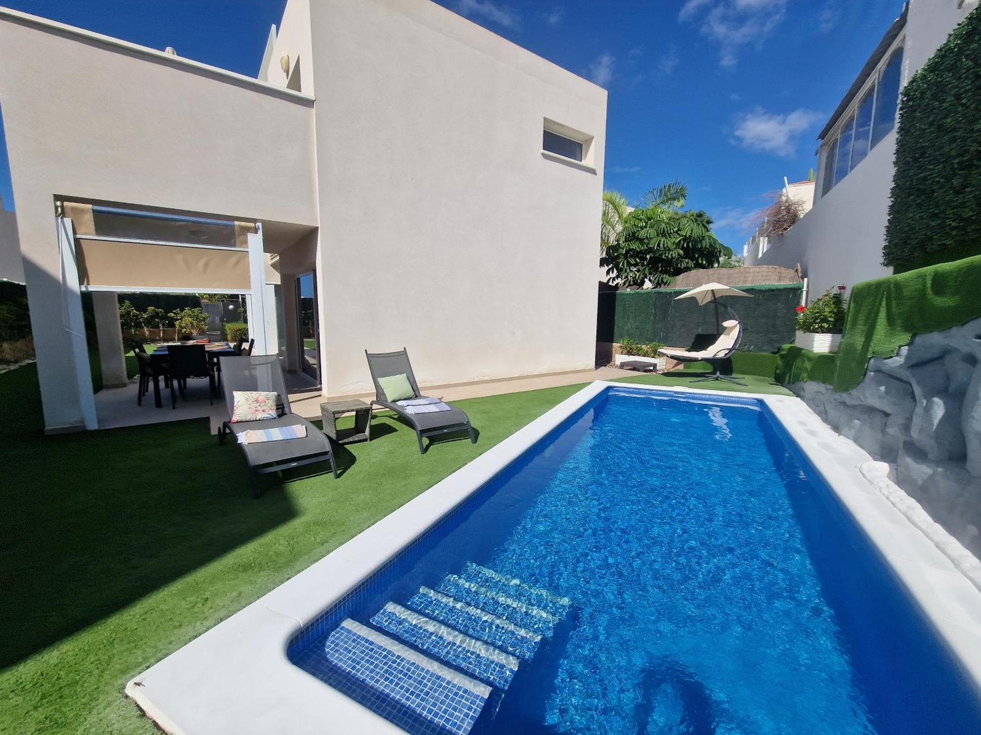 Paraiso-luxury With Heated Pool * Costa Adeje (Tenerife)