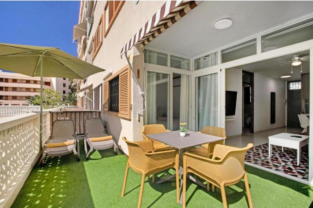 Apartamento Fayser 108 Beachfront With Direct Pool Access From Terrace Arona (Tenerife)