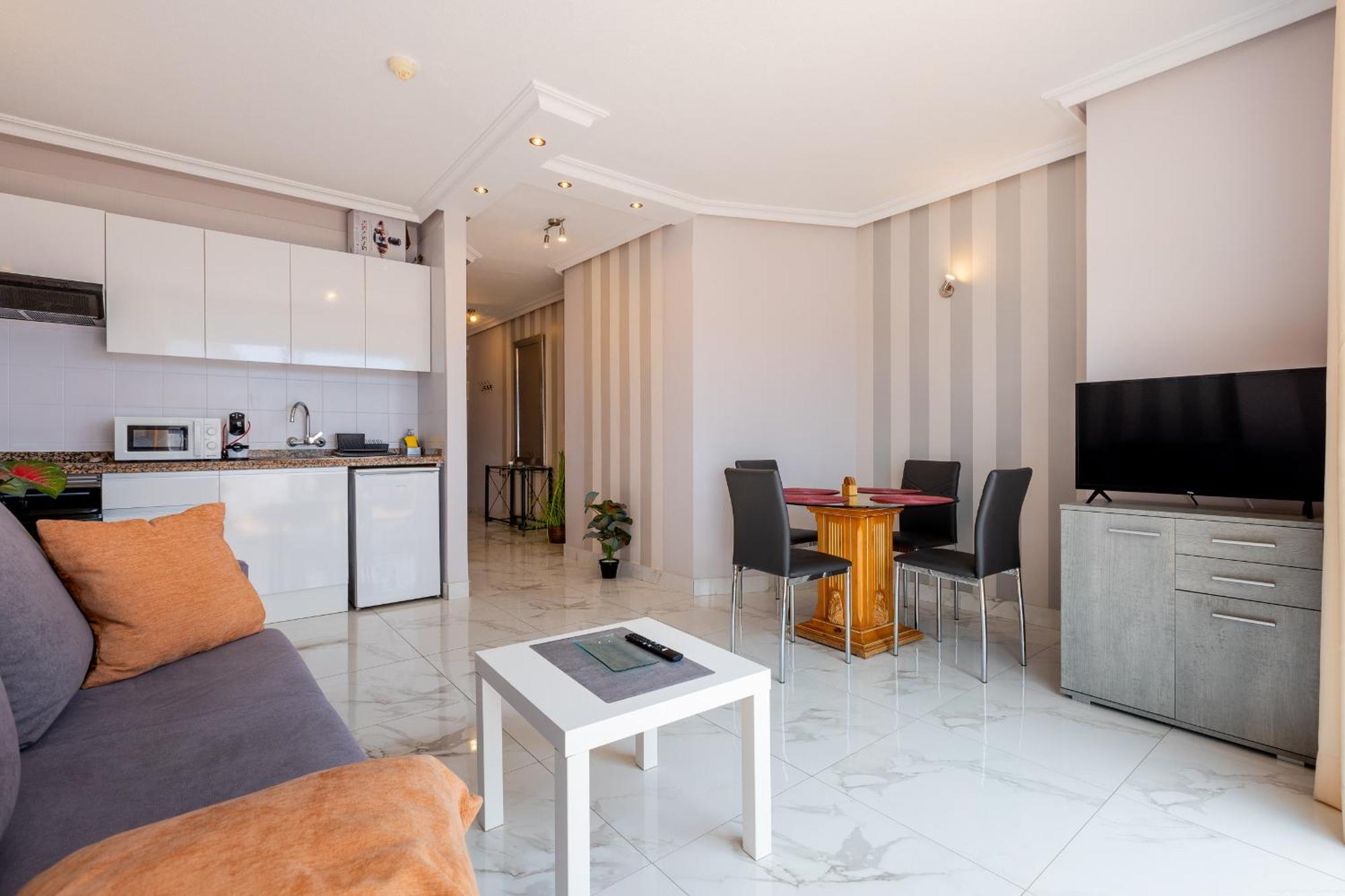 Apartment Sweet Escape In Golf Del Sur, Ah332 With Heated Pool And Ocean View