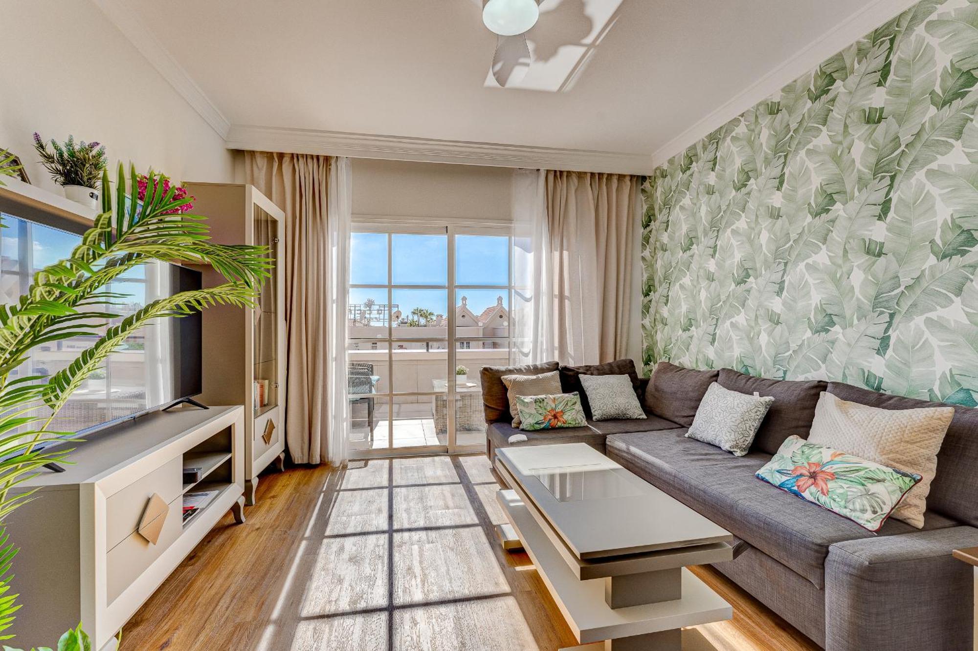 Yucca Park, Lovely, Quiet, 2 Bedroom, 70m2, Ocean Pool View! Appartement *