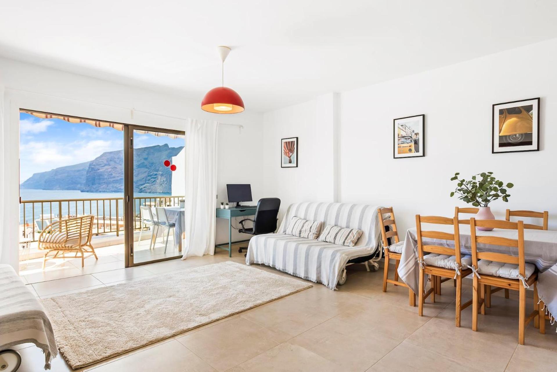 Apartamento Quiet And Cozy Workation Place Near The Town Center With Cliffs And Ocean View *