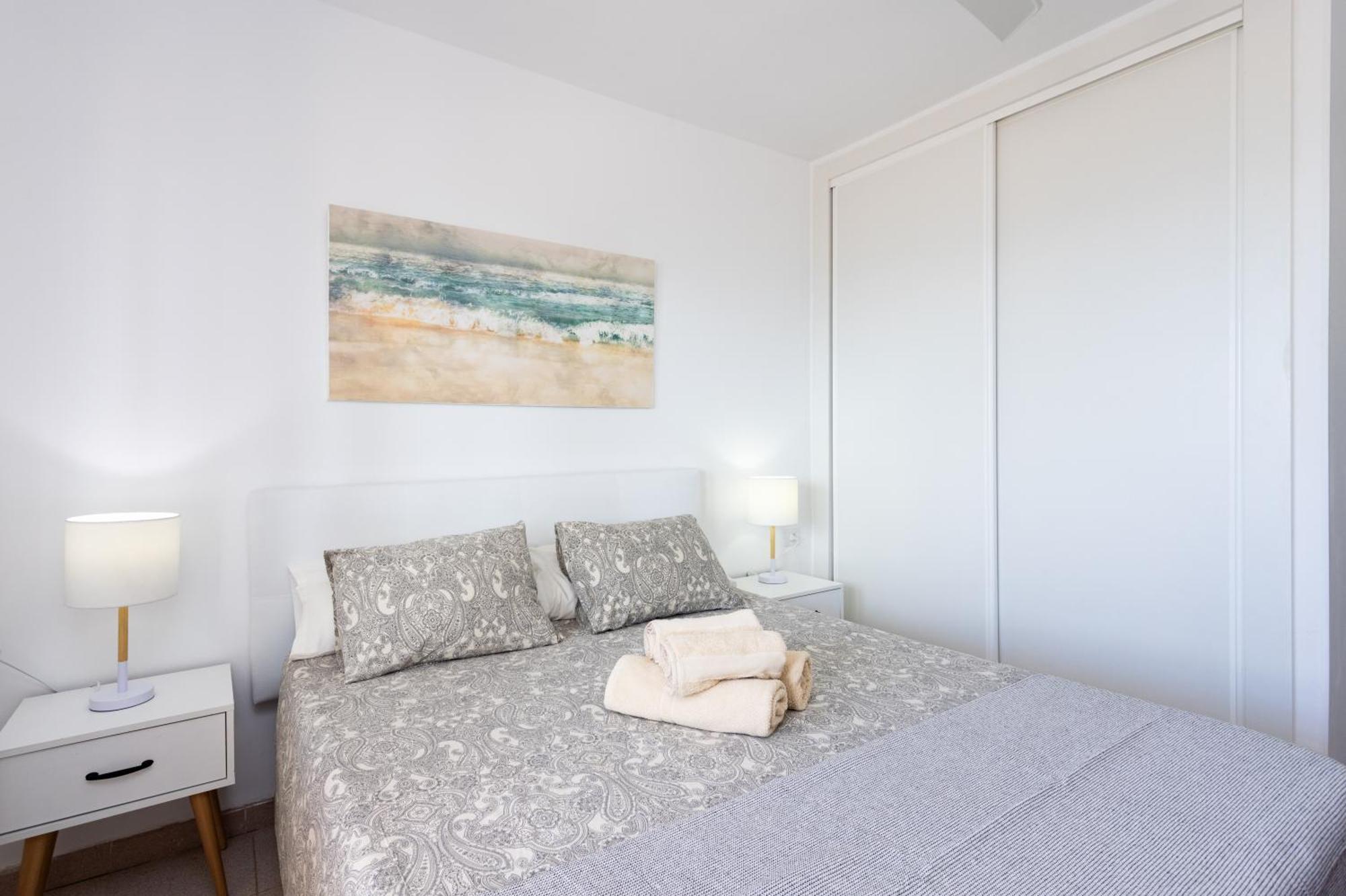 Frontline Playa Vistas With Pool, Parking, Sea Appartement Los Cristianos (Tenerife)