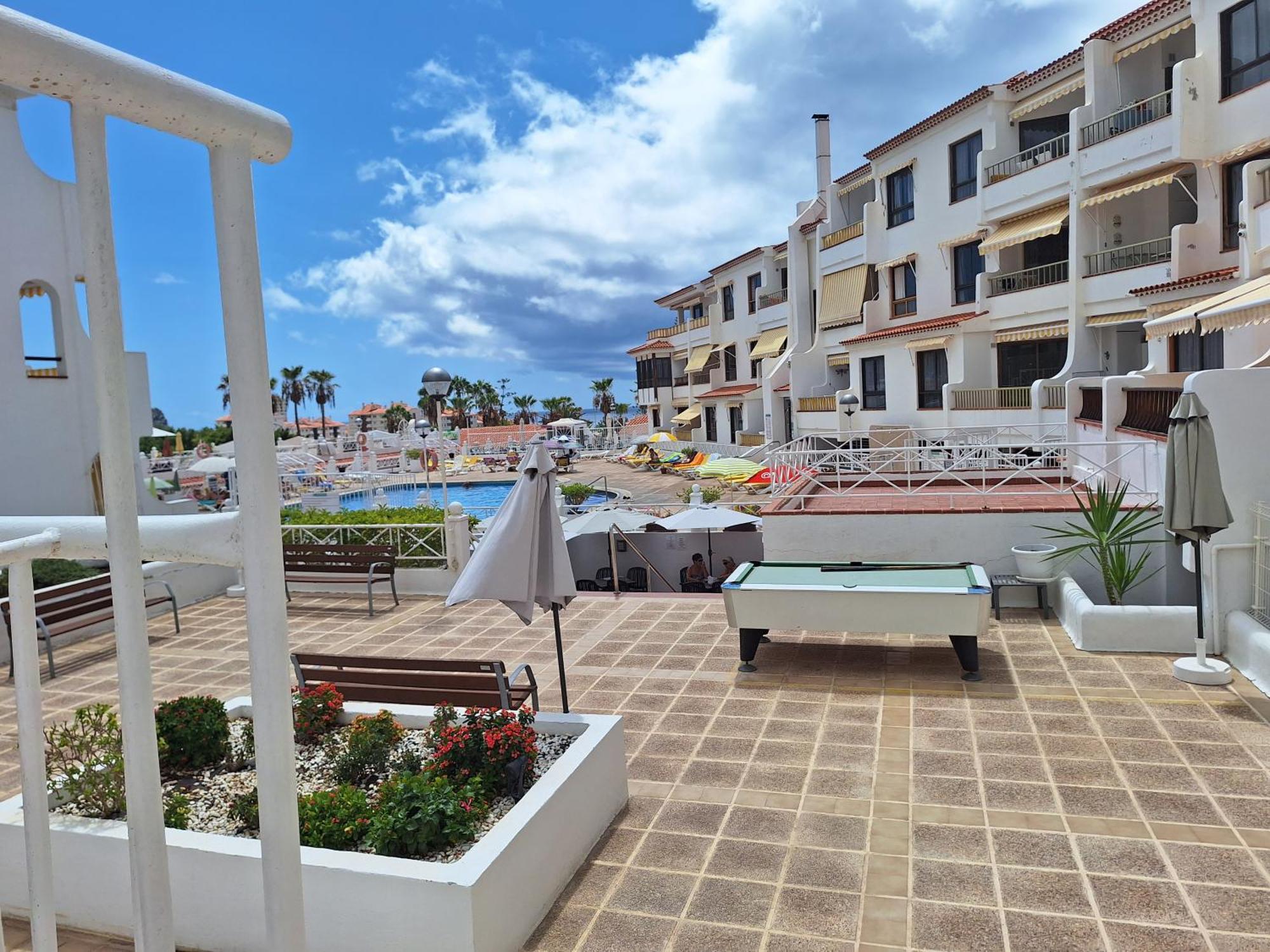 Apartment Parque Margarita, Terraza Vista Piscina
