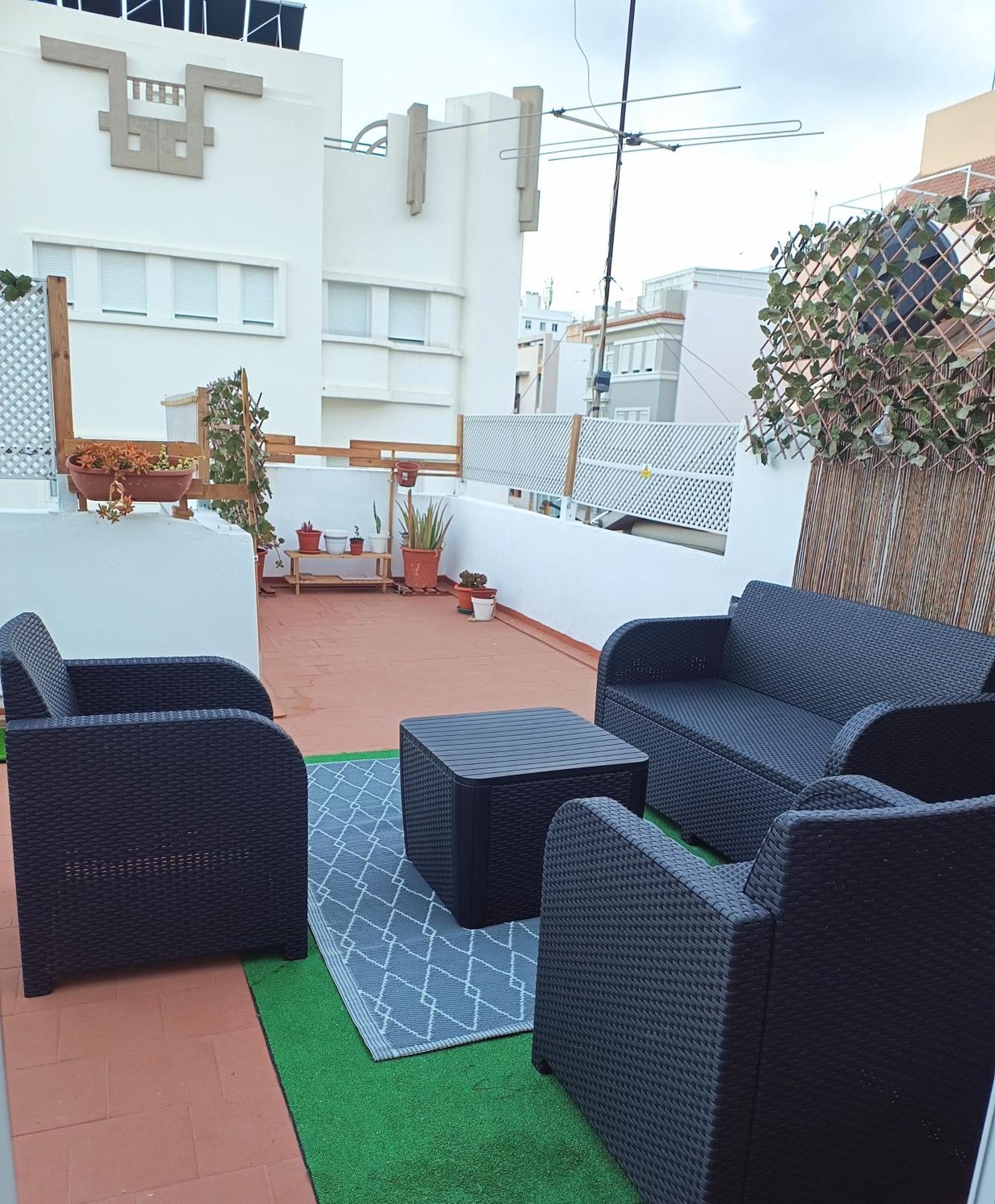 Center Cruz, Centrico Con Gran Terraza, Cocina , Salon Y Banos, Todo Privado *