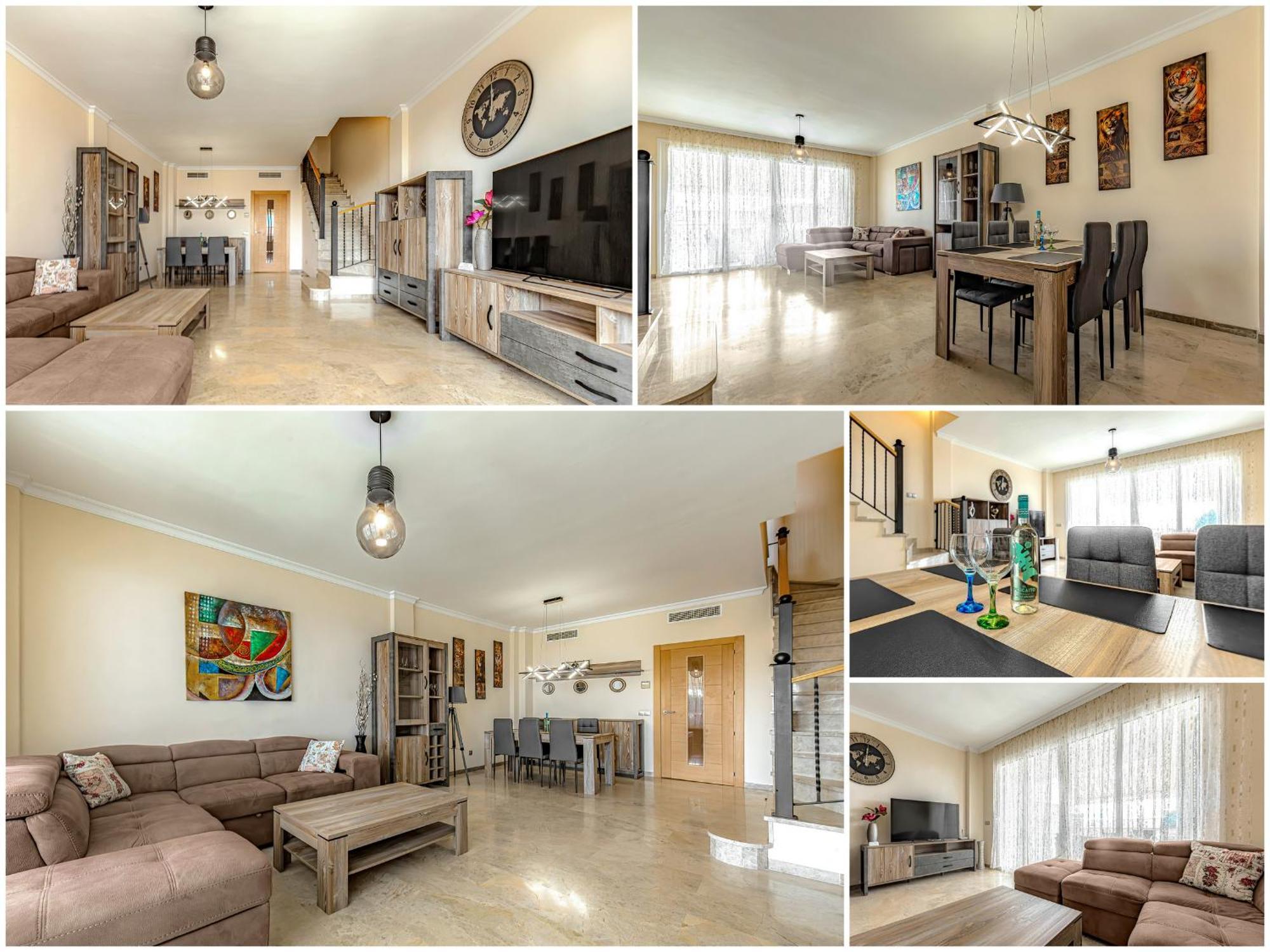 Spacious Ocean View Family Townhouse Appartement Puerto de Santiago (Tenerife)