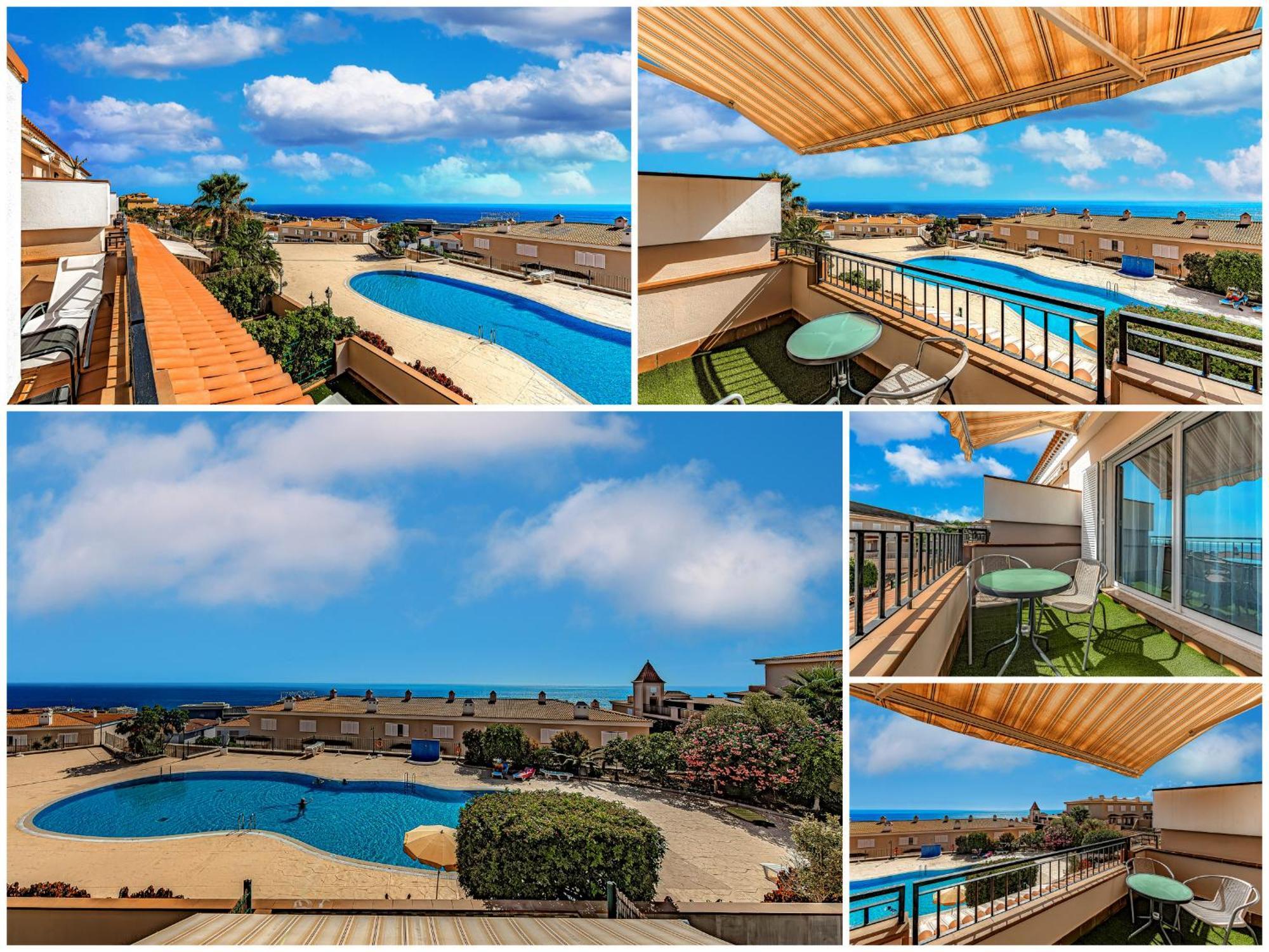 Spacious Ocean View Family Townhouse Appartement Puerto de Santiago (Tenerife)