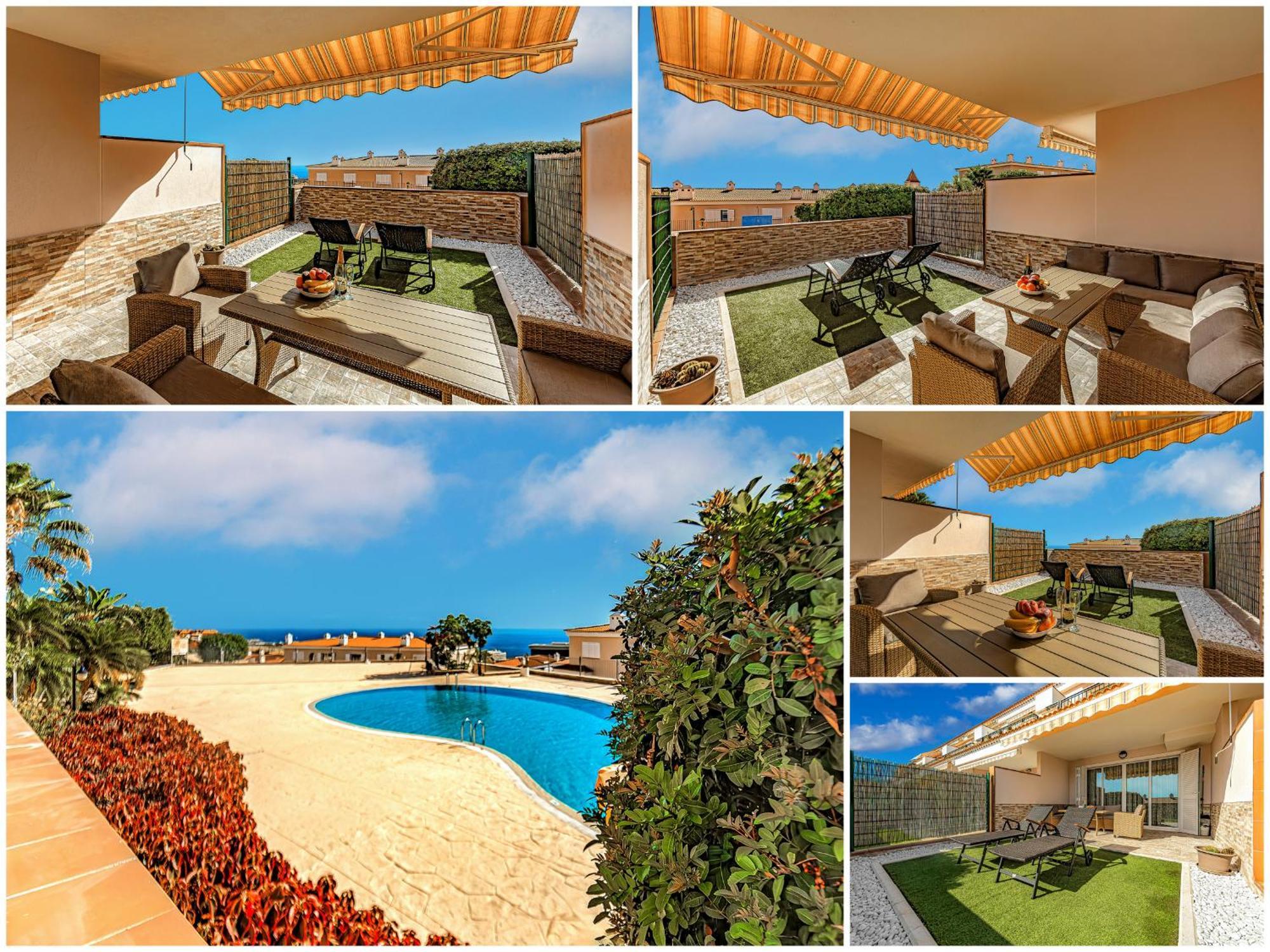 Spacious Ocean View Family Townhouse Appartement