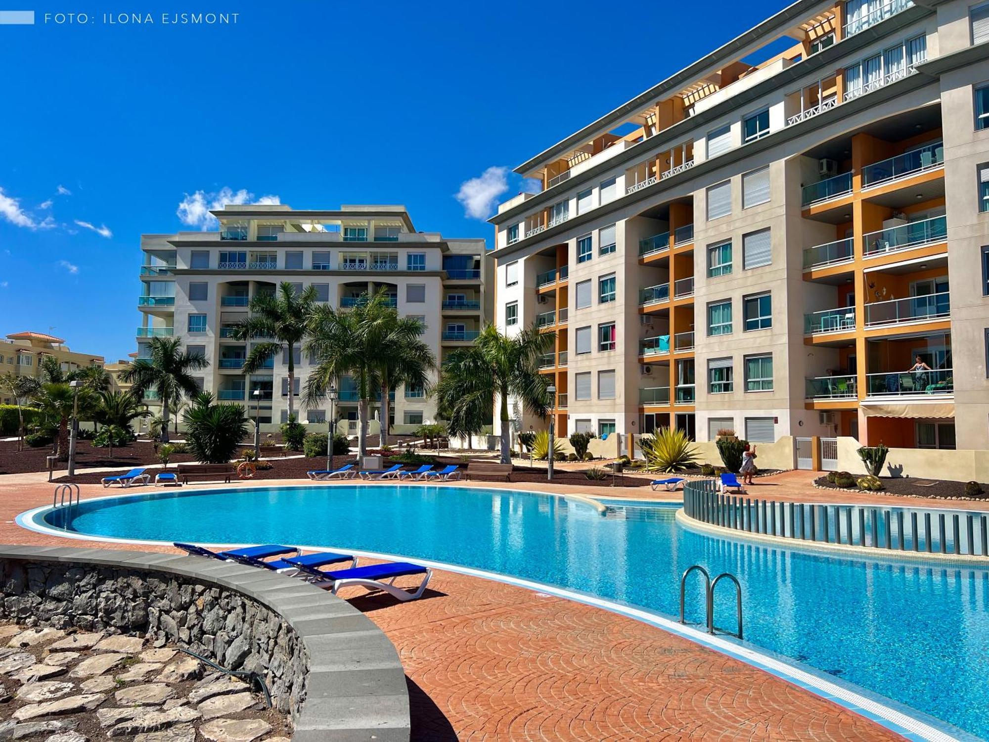 Isla Feliz In Golf Del Sur Cozy With Terrace, Pool & Parking Apartment San Miguel de Abona