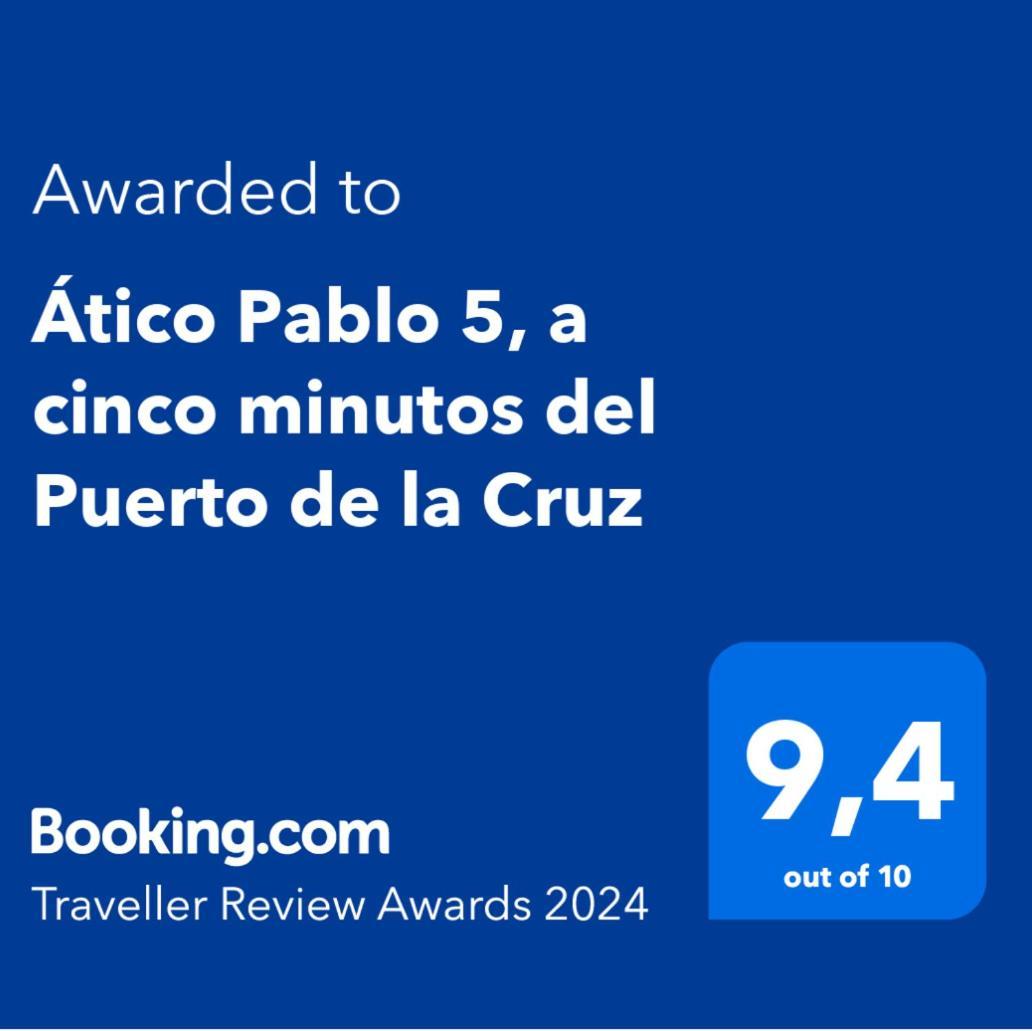 Atico Pablo 5, A Cinco Minutos Del Puerto De La Cruz Apartment Los Realejos
