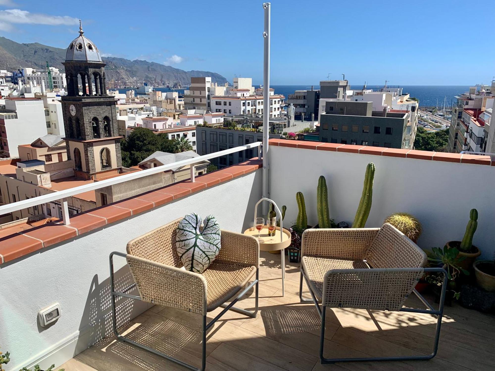 Atico Con Terraza, Vistas Panoramicas Y Parking Apartment