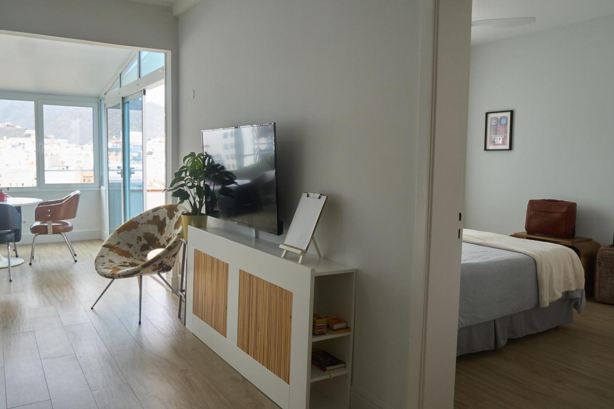 Atico Con Terraza, Vistas Panoramicas Y Parking * Santa Cruz de Tenerife
