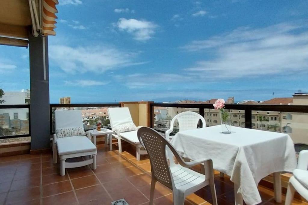 Apartamento 1-bedroom With Big Terrace And Ocean View In Cristianos