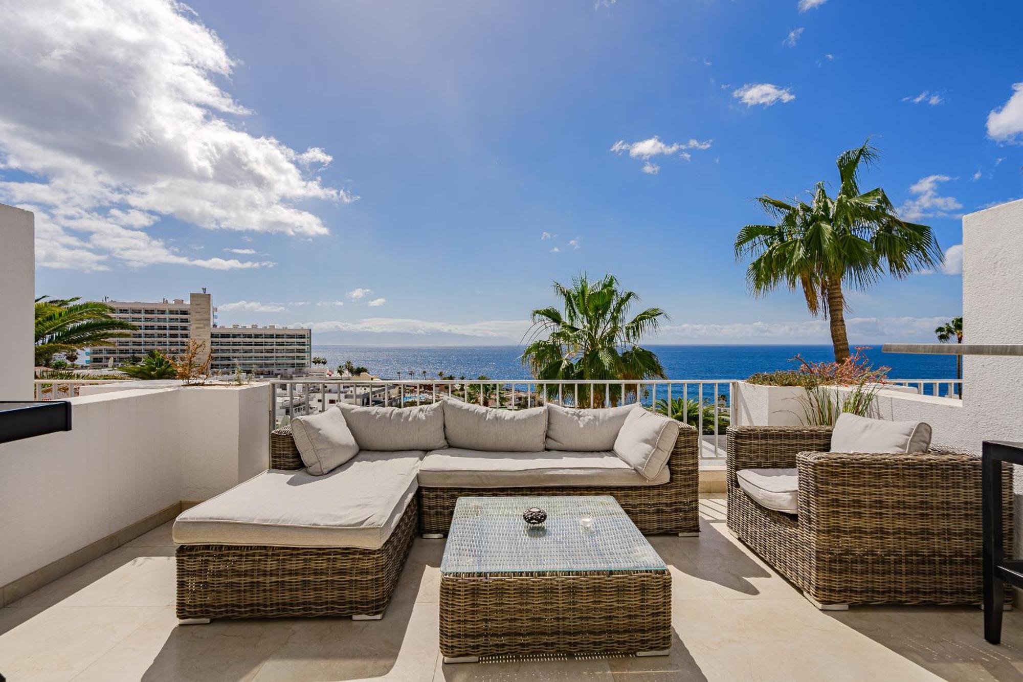 2 Bedroom - Terrace & Sea View - Gigantes Acantilado de los Gigantes