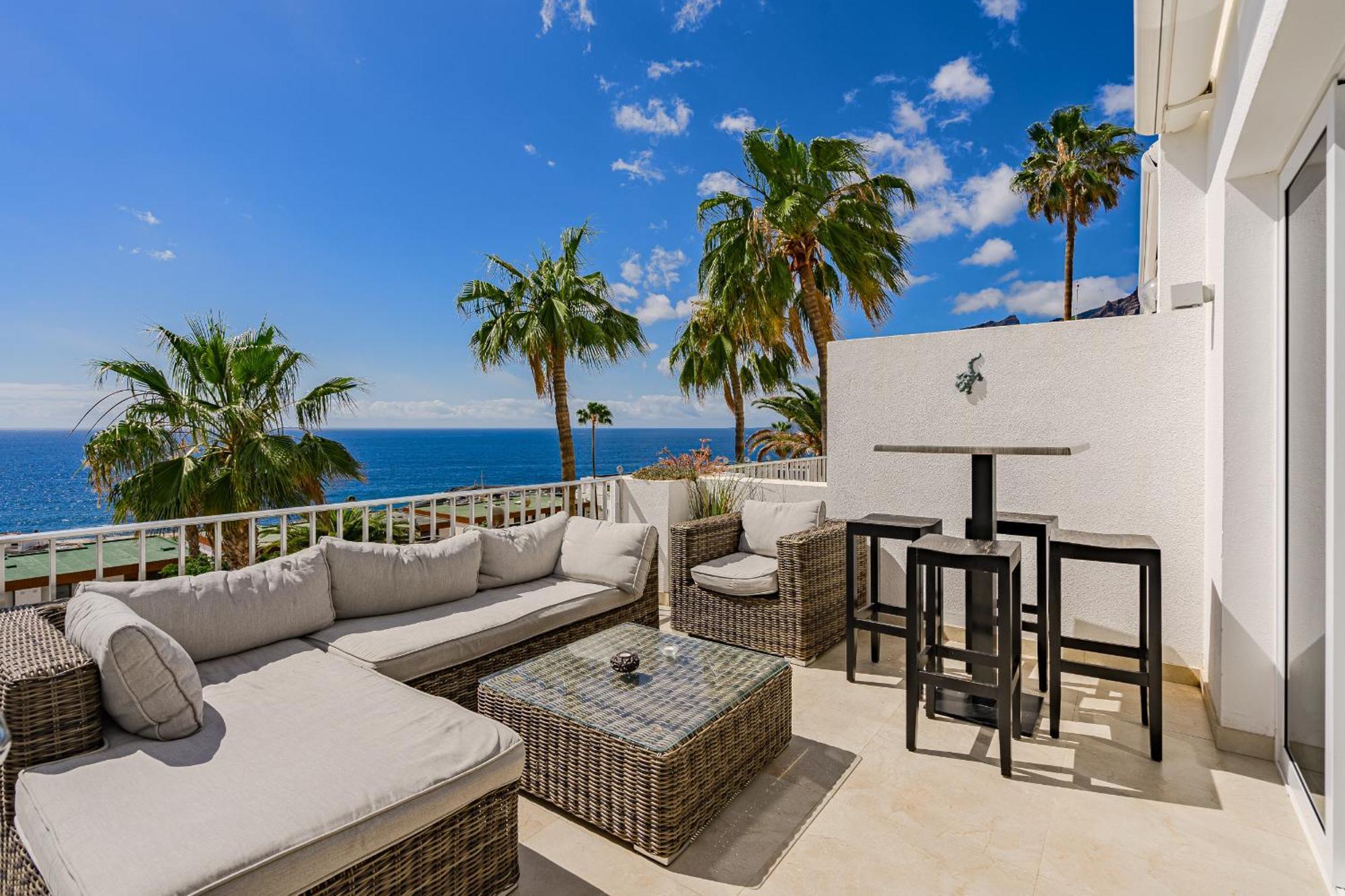 2 Bedroom - Terrace & Sea View - Gigantes Acantilado de los Gigantes