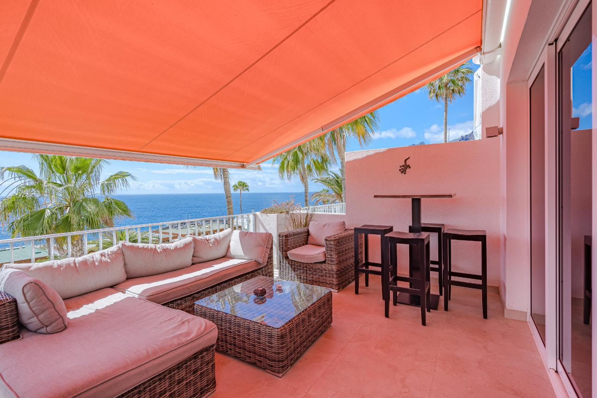 2 Bedroom - Terrace & Sea View - Gigantes Acantilado de los Gigantes
