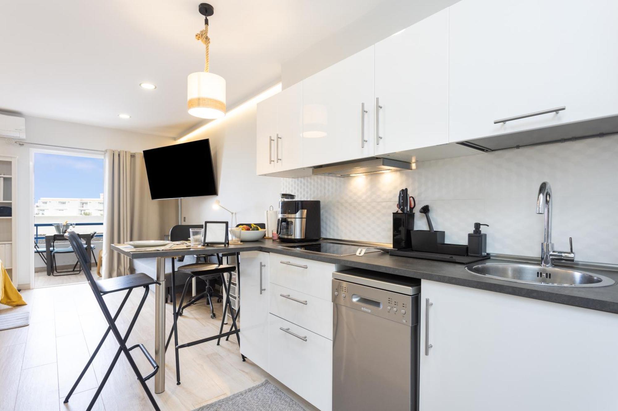 Apartamento Precioso Estudio Con Vistas Al Mar En Costa Adeje