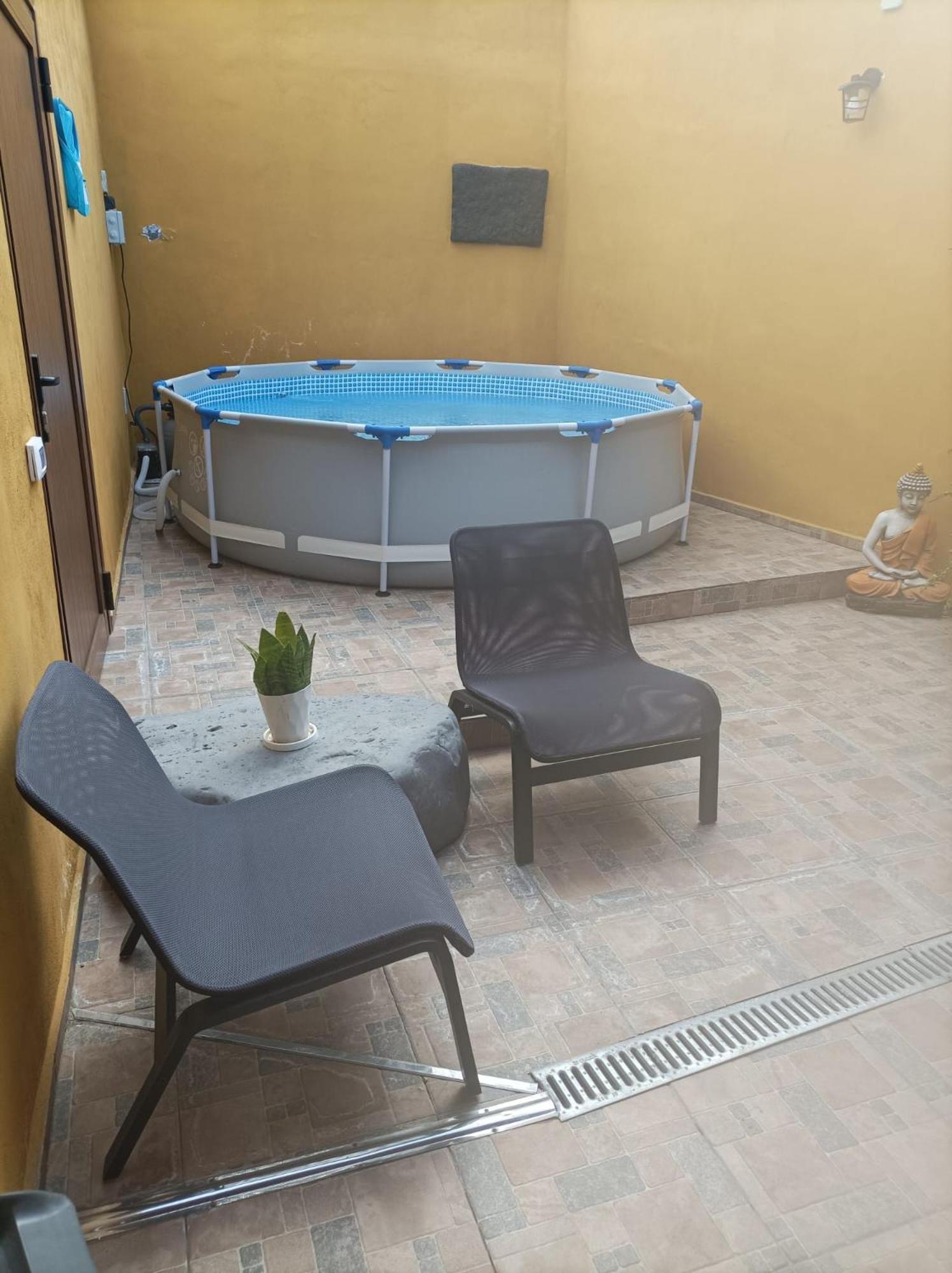 Tradicional Casa Canaria Con Piscina Y Vistas Al Teide Icod De Los Vinos