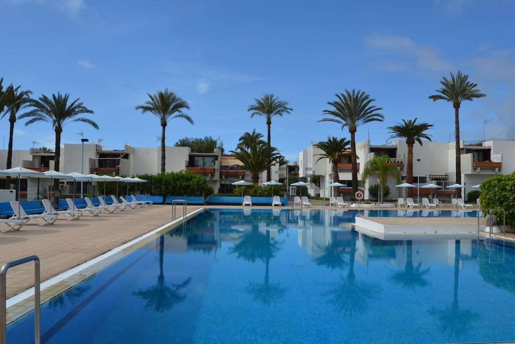 Private With Air Condition And Pool Apartamento Las Galletas