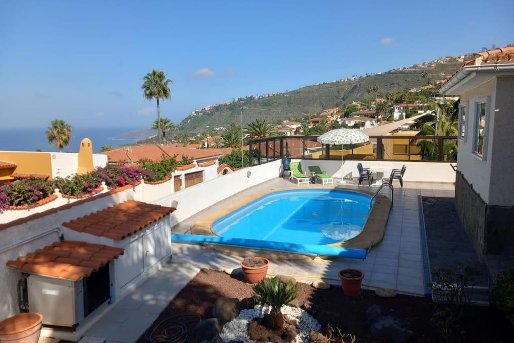 Heated Pool With Sea View Tranquil Retreat At Malvasia Garden Сasa de vacaciones El Sauzal