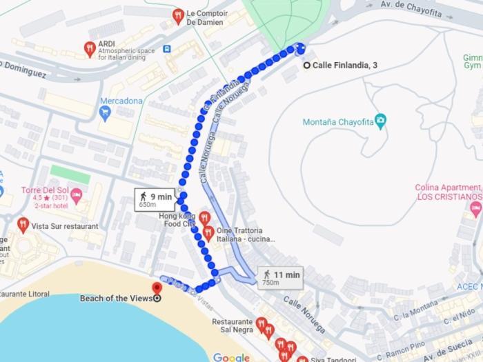Aqua Vista El Cardon:1br Free Parking, Heated Pool Apartamento Los Cristianos (Tenerife)